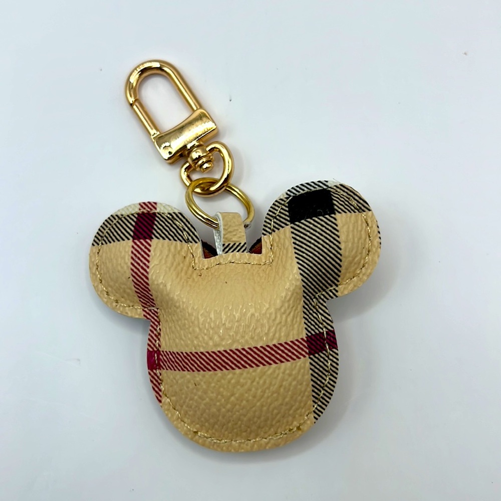 NEW Monogram Mouse Keychain Bag Charm - Picture 6 of 14
